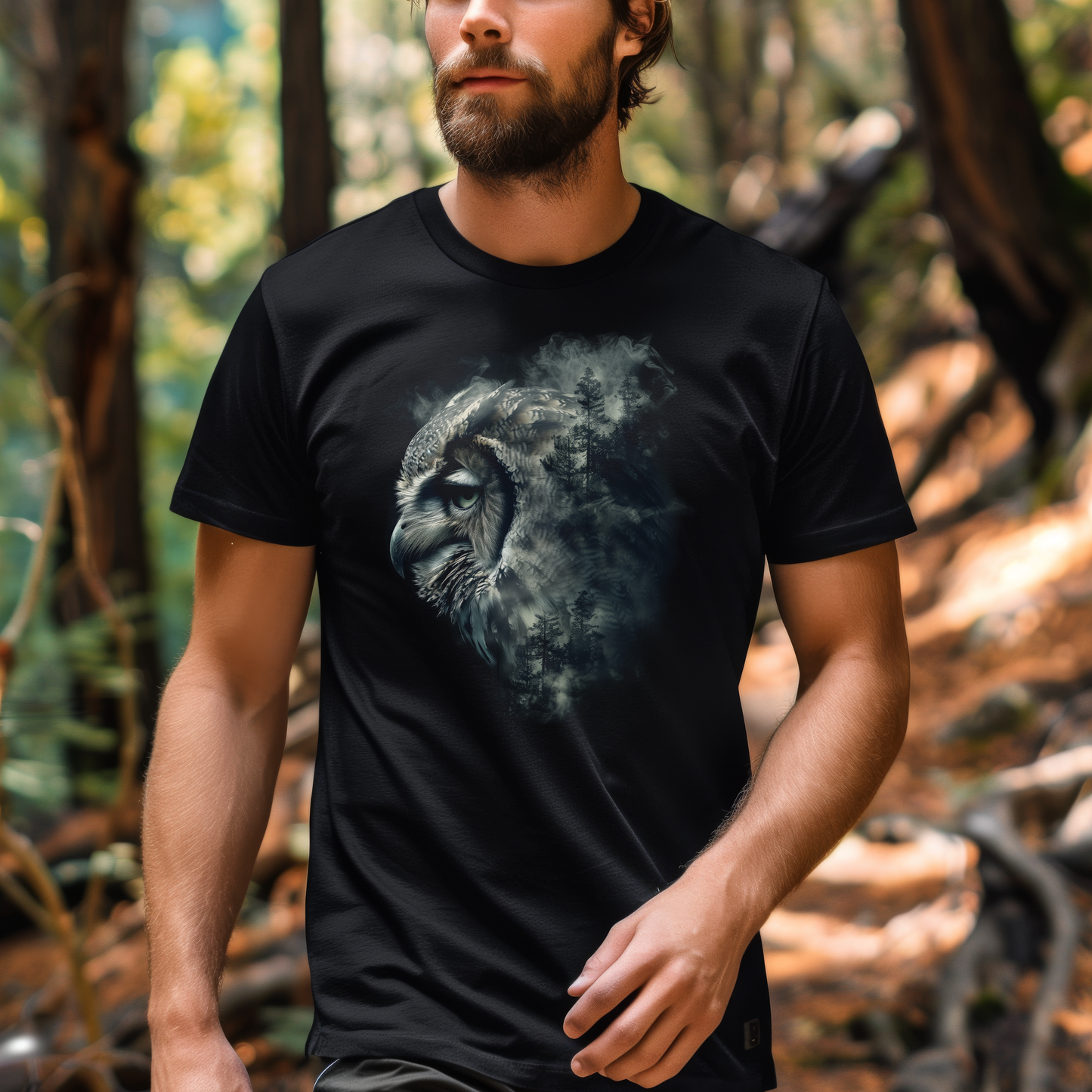 Owl Dream Shirt - Black